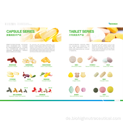 Calcium &amp; Kollagen Tablette